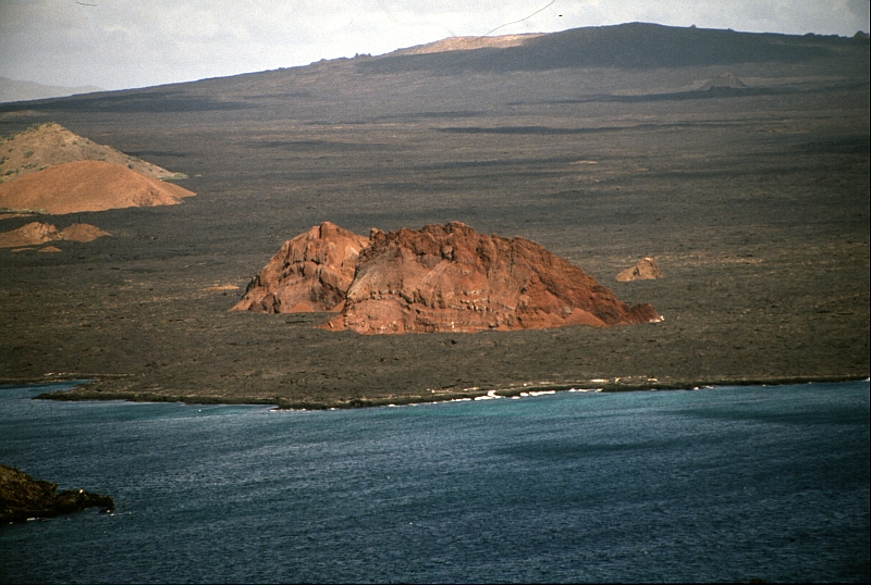 Lava auf Santiago - Galapagos